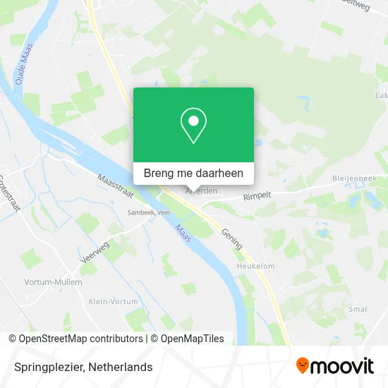 Springplezier kaart