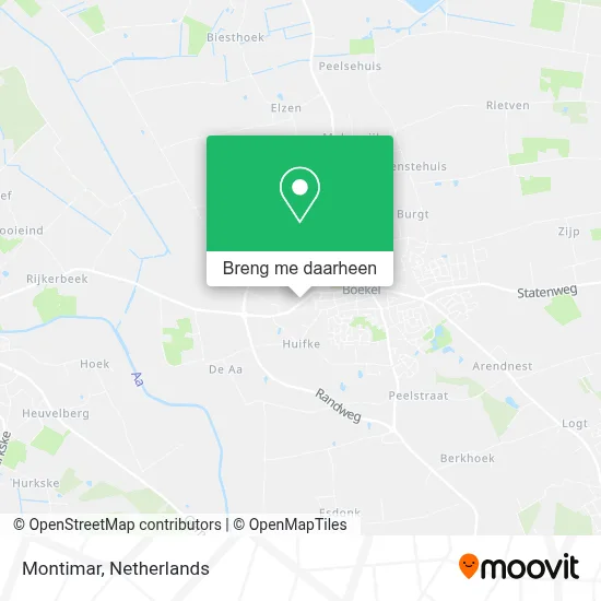 Montimar kaart