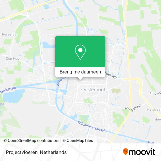 Projectvloeren kaart