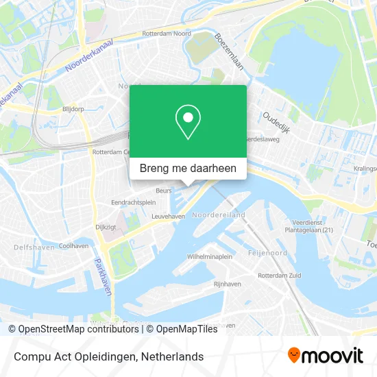 Compu Act Opleidingen kaart