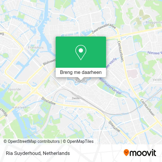 Ria Suyderhoud kaart
