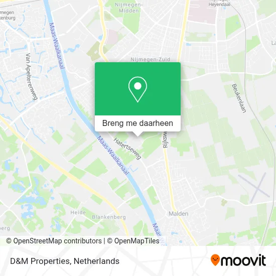 D&M Properties kaart