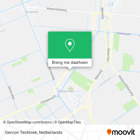 Gercon Techniek kaart