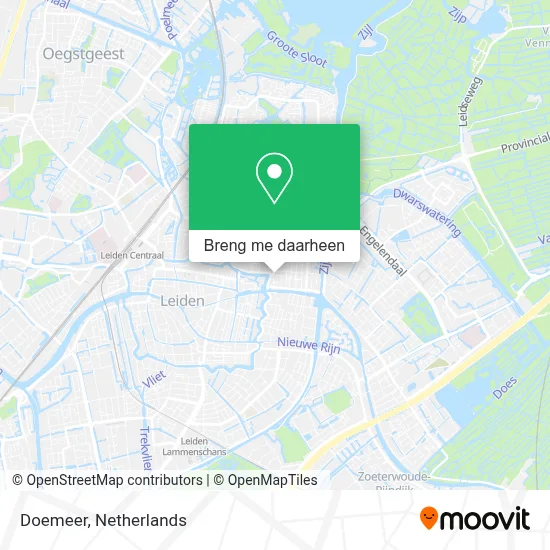 Doemeer kaart