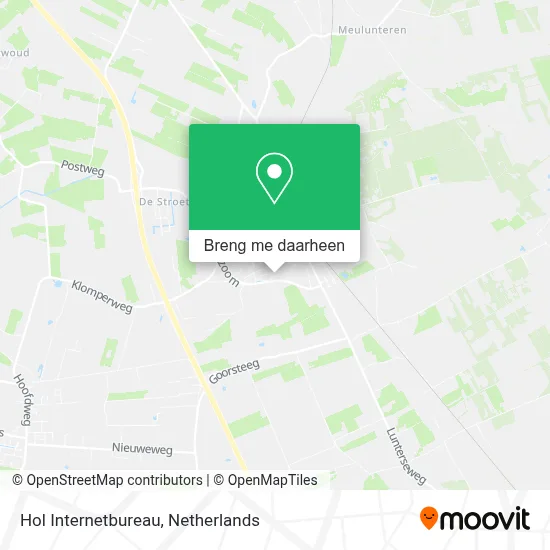 Hol Internetbureau kaart