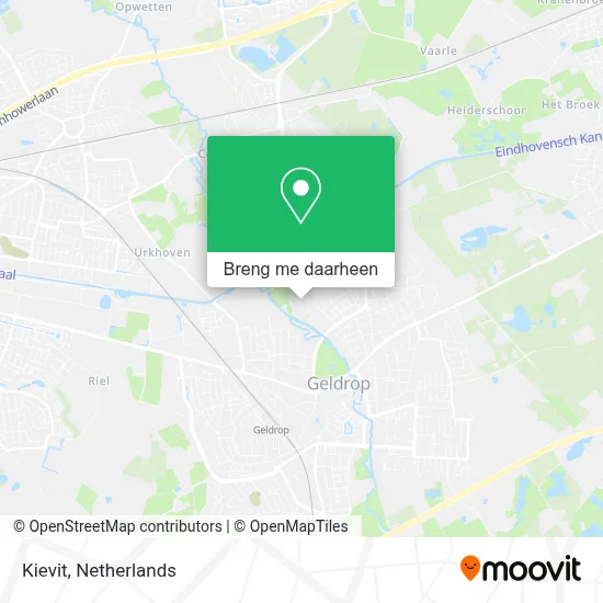 Kievit kaart