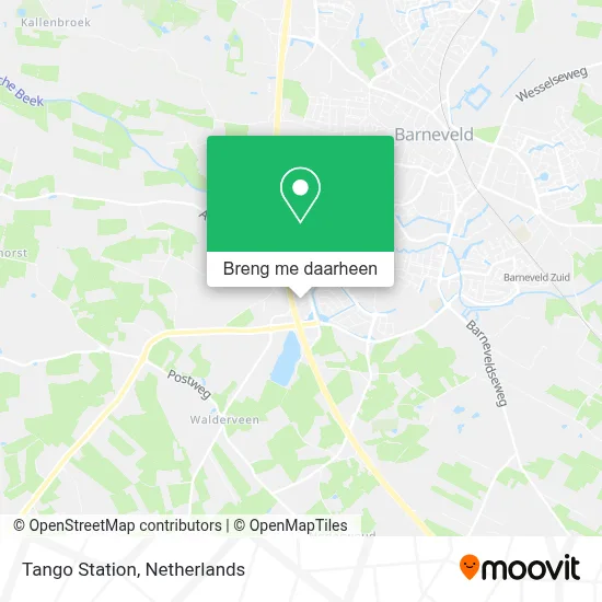 Tango Station kaart