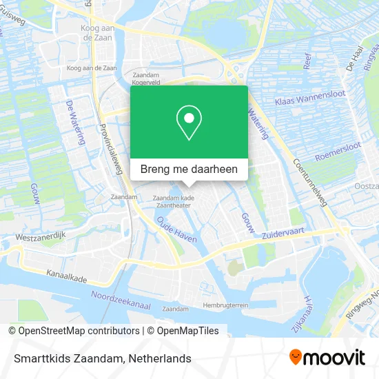 Smarttkids Zaandam kaart