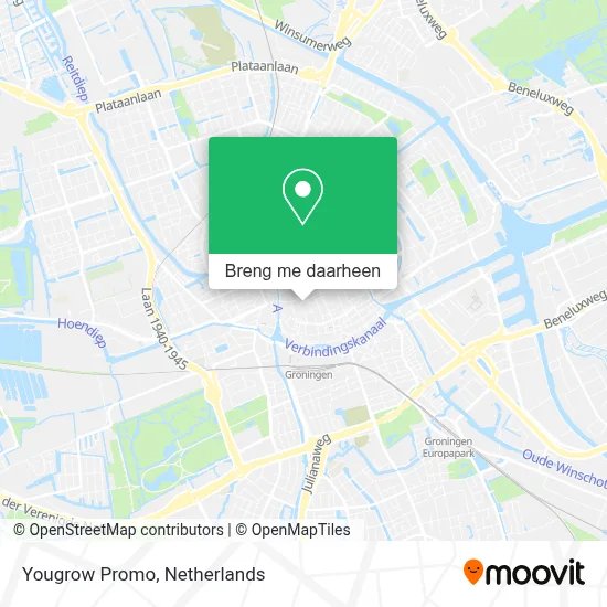 Yougrow Promo kaart
