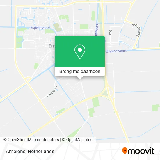 Ambions kaart