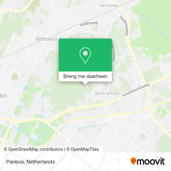 Panbos kaart
