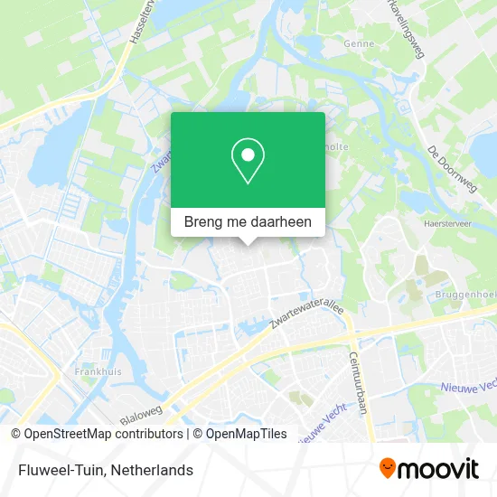 Fluweel-Tuin kaart