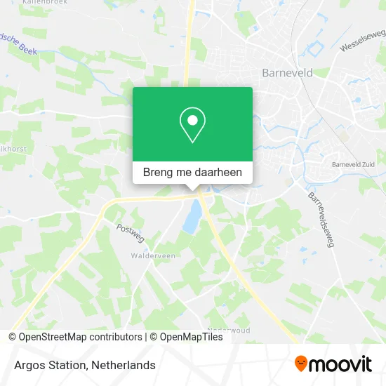 Argos Station kaart