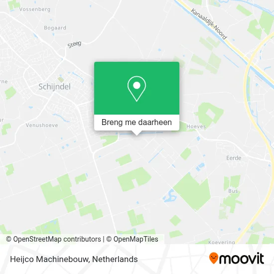 Heijco Machinebouw kaart
