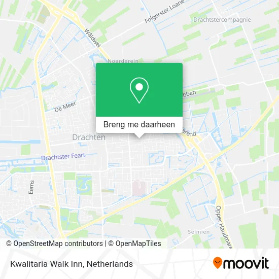 Kwalitaria Walk Inn kaart