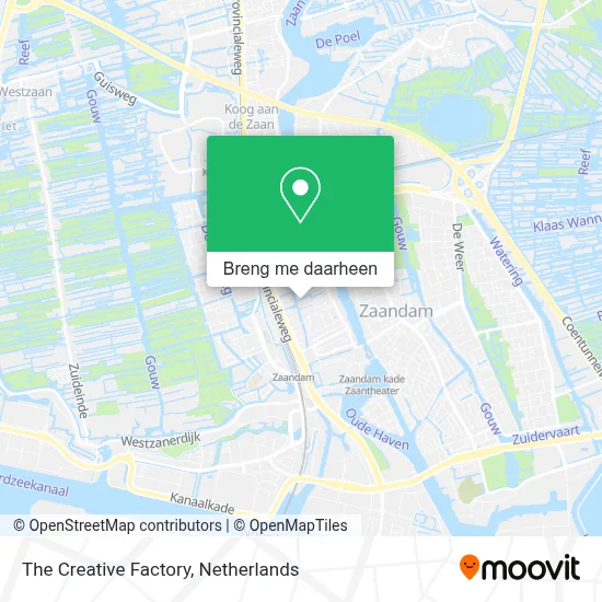 The Creative Factory kaart