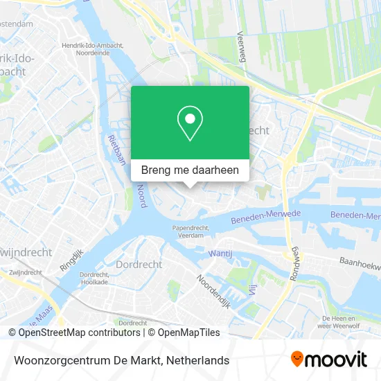 Woonzorgcentrum De Markt kaart