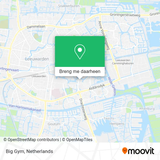 Big Gym kaart