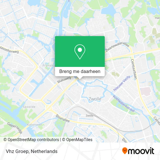 Vhz Groep kaart