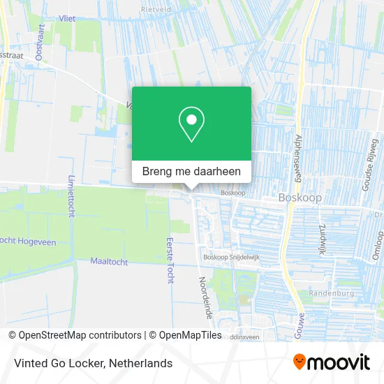 Vinted Go Locker kaart