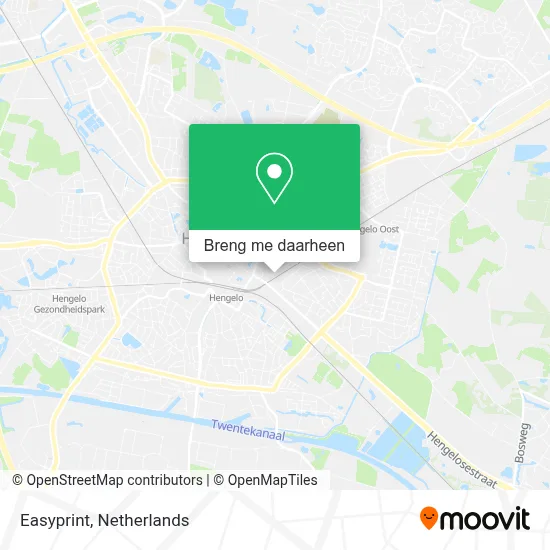 Easyprint kaart