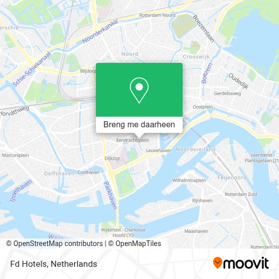 Fd Hotels kaart