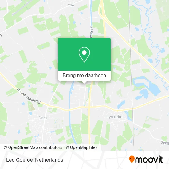 Led Goeroe kaart