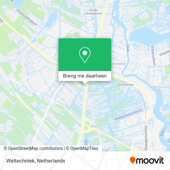 Weltechniek kaart