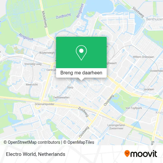 Electro World kaart