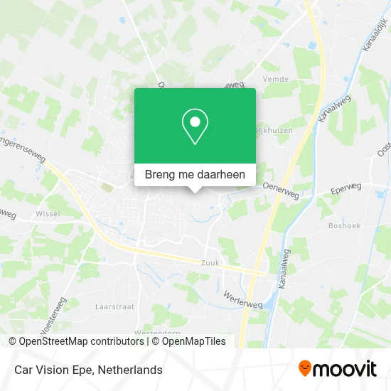Car Vision Epe kaart