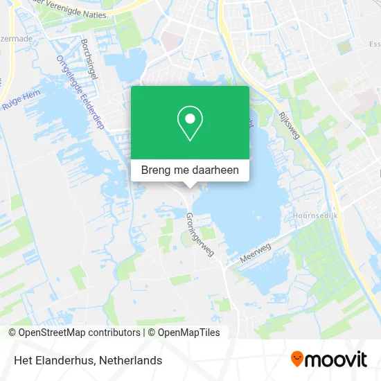 Het Elanderhus kaart