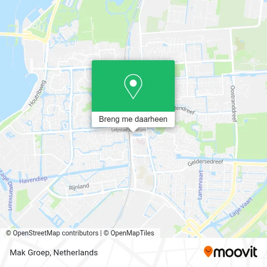 Mak Groep kaart