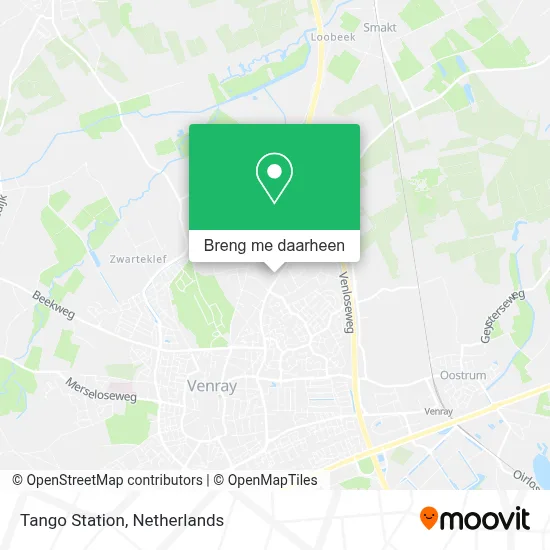 Tango Station kaart