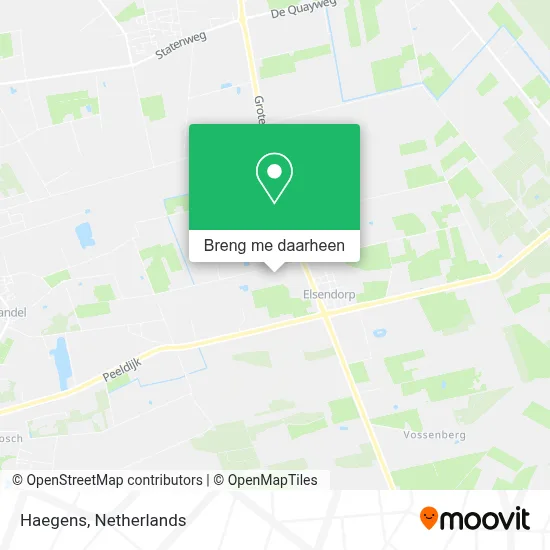 Haegens kaart