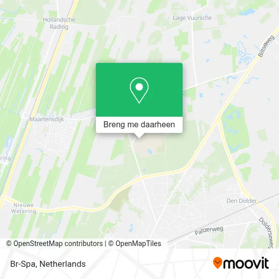 Br-Spa kaart
