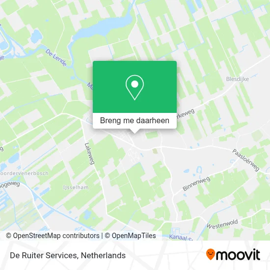 De Ruiter Services kaart