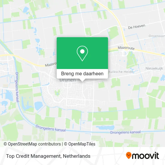Top Credit Management kaart