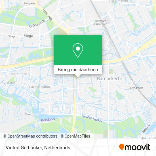 Vinted Go Locker kaart
