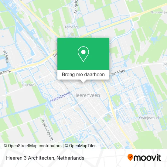 Heeren 3 Architecten kaart