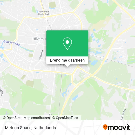 Metcon Space kaart
