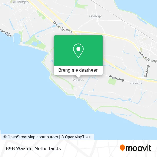B&B Waarde kaart