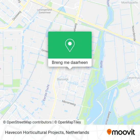 Havecon Horticultural Projects kaart