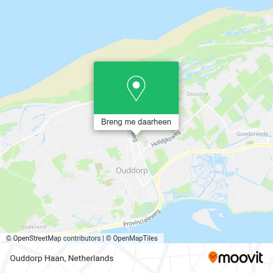 Ouddorp  Haan kaart