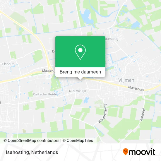 Isahosting kaart