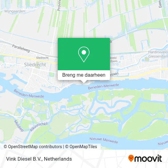 Vink Diesel B.V. kaart