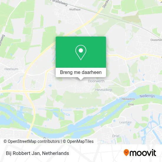 Bij Robbert Jan kaart