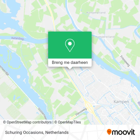 Schuring Occasions kaart