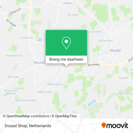 Dorpel Shop kaart