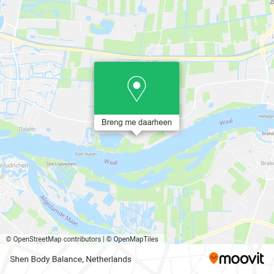 Shen Body Balance kaart