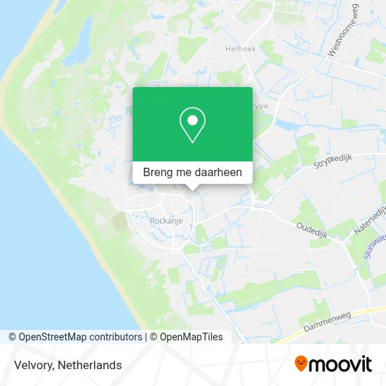 Velvory kaart